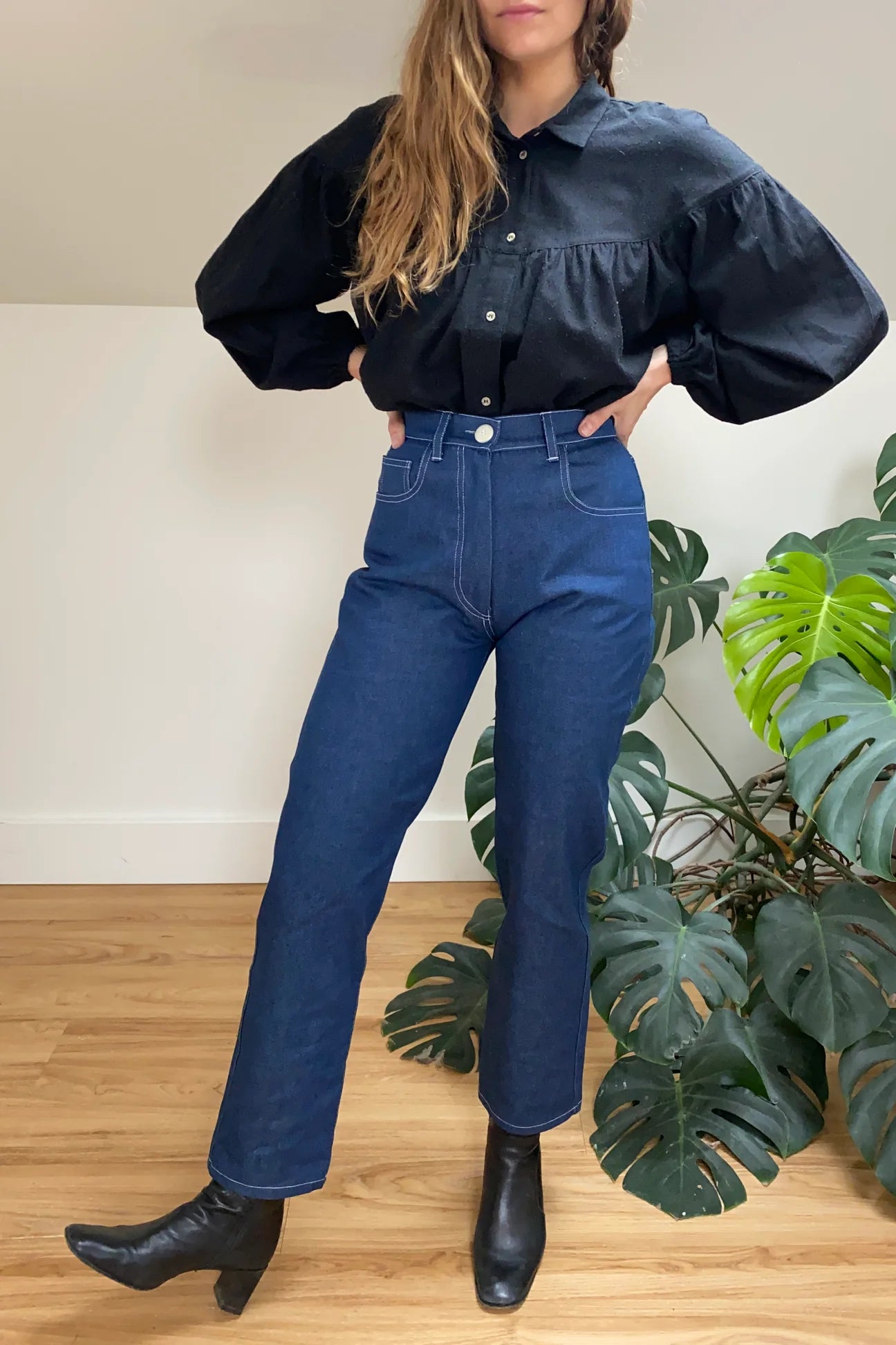 Sadie Jeans, Medium Indigo