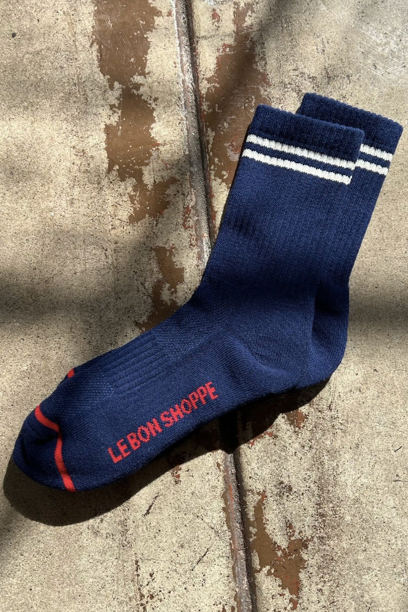 Boyfriend Sock, Navy