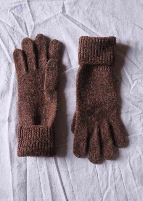Anouk Merino Gloves, Chocolate