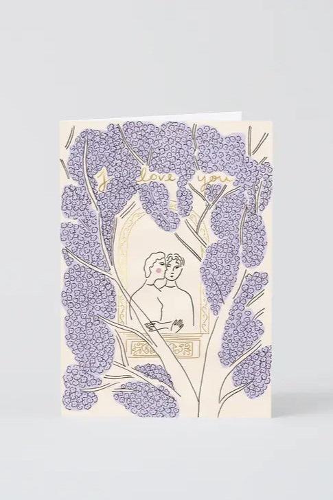 Love Blossoms Greeting Card